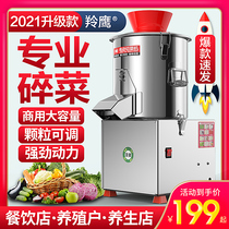 Automatic electric vegetable cutting machine vegetable shredder commercial pellet vegetable trap breeding chicken brake machine winch vegetable chopping machine