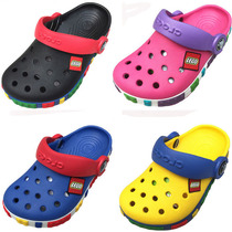 Childrens hole shoes Lego Mickey 3D cartoon Pooh bear McQueen boys and girls sandals summer non-slip sandals