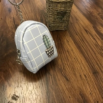 Small Wallet Woman Mini Minimalist Coin Bag Student Small School Bag Zero Money Bag Zipper Cute Key Button 9 9