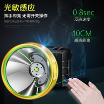 Led headlights Strong light rechargeable head-mounted ultra-bright household flashlight Small long-range outdoor lithium battery hernia mine lamp