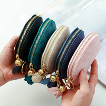Small wallet Zero wallet Girl minimalist Mini short wallet student Korean version cute 2019 new womens bag coin bag