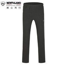 Nuoshilan autumn and winter outdoor mens sports and leisure travel windproof warm and comfortable velvet pants trousers GF995003