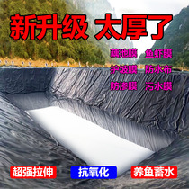 Fish pond anti-seepage film new material fish pond aquaculture special tarpaulin reservoir thick black waterproof membrane geomembrane