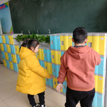 ABS plastic bookcase independent cabinet school primary and secondary school students classroom cabinet locker class storage cabinet with lock
