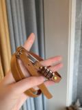 Personalized new style thin belt more than 81cm personalized elegant fashion button camel versatile belt accessories