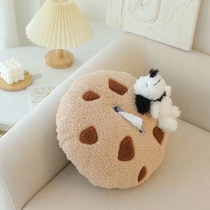 Japanese cookie cookie dog soft tissue sleeve cute cartoon cartoon cartoon fabric tissue box home living room