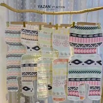 Yazan new pyramid running rabbit cotton gauze mat sweat-absorbing soft baby cart safety chair universal cushion