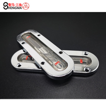 (Shengma Hardware) Perforated long oil mark Long oil mark oil level indicator four holes six holes liquid level meter