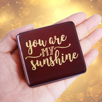 You are my sunshine music box You are my sunshine clockwork hand music box Teachers Day