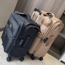 Export to Japan multifunctional ultra-light Oxford cloth luggage boarding 20-inch ultra-silent wheel Rod travel luggage tide