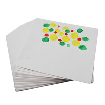 Round corner paper cardboard does not scratch the hand paint watercolor pen painting paper 45 childrens special painting paper is not bleached
