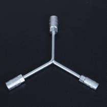 Extended triple-fork wrench triple-fork sleeve wrench Y-shaped sleeve wrench tire wrench steam wrench repair tool