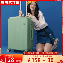 Luggage women strong and durable Japanese code 24 luggage case ins net red new 20 inch travel small leather box