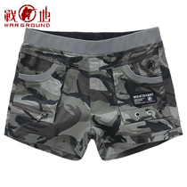 Battlefield womens autumn camouflage pants Army fan hot pants Casual overalls outdoor hiking pants straight female shorts