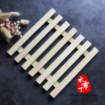 Natural Bamboo Background Board Shooting Props Bamboo Products Mesh Red Photography Background Taobao Photo Shoot Props