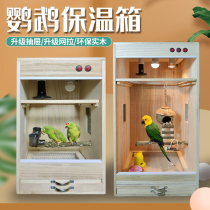Climbing pet incubator temperature control hand-raised bird tiger skin xuanfeng brooding box constant temperature breeding box