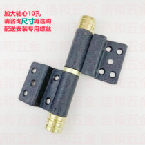  Factory direct supply spray old-fashioned anti-theft door entry door loose-leaf bending iron fireproof door hinge removal hinge manufacturer