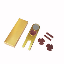 Multifunctional metal pool club head repairer billiard bar fixer U-shaped frostle club leather head Sander