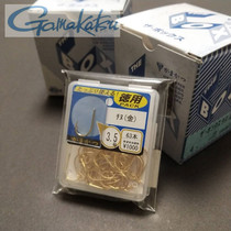 Gamma Kaz Gamakatsu Japan Imports Thousand Fish Hook Sanda Hook Sea Fishing High Carbon Steel Golden Black Bream Hook