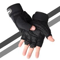 Fitness gloves mens sports training wrists wear-proof breathable non-slip lifting dumbbells to beat the womens spring and summer autumn