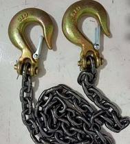  Trailer chain Hook Lifting chain Manganese steel double hook Chain hanging stone hanging stone chain Chain sling