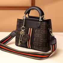 Hand bag broadband womens bag 2020 new leather Fuying mother bag leisure Net red shoulder bag crossbody bag