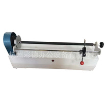 Electric hot stamping paper cutting machine electrochemical aluminum ribbon cutting section printing factory stamping cutting length 240 meters