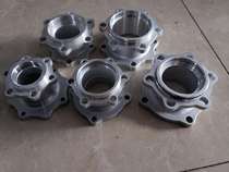  NMRV worm gear and worm double cascade reducer RV RV turbine and worm two-stage combination connection flange accessories