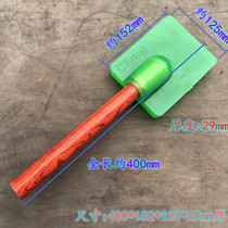 Paving floor tile clapping board Magnetic tile installation hammer air defense drum knock flat soft rubber clapping board rectangular hammer