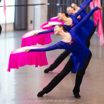 Big Yangko costume classical dance practice clothing body rhyme gauze clothing adult National Dragon King fan performance dance clothing