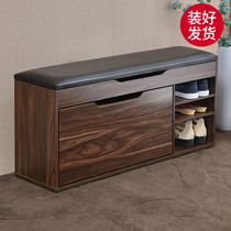 Dumper shoe stool shoe cabinet can sit at the door of the home with boots in the entrance storage storage hall wearing shoes stool stool shoe rack