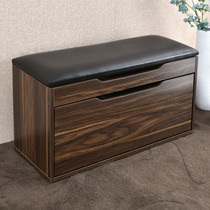 Nordic flip-up shoe stool shoe cabinet shoe rack can sit storage stool storage stool home door-to-door shoe stool