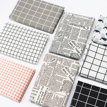ins black and white plaid background cloth napkin table mat tablecloth photo decorations props ornaments gourmet food photography pendulum