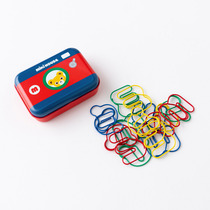 21-year new 7 fold Japanese mikihouse color paper clip clip 16-3012-386