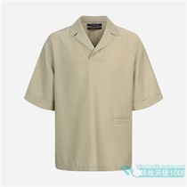 T I FOR MEN MENs Korea 21 Summer model short-sleeved casual shirt M214MSH583 card