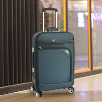 Password box Trolley box Female student suitcase Mens universal wheel canvas Oxford cloth water proof 24 inch large capacity
