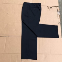 Tibetan Qinghai A summer pants Tibetan summer pants with back pocket Sea summer pants old cadres navy blue summer pants with fart pocket