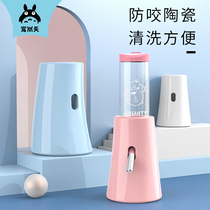 Favorite day hamster ceramic kettle Holder Holder hedgehog water bottle honey bag Lister vertical feeding water fountain ball supplies