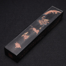 Ancient Hui Meixi Ferry Legacy of Handicrafts Retro Chen Me Yi ingot is about 658 grams