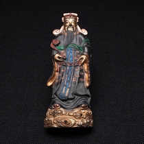 Luxing Ming Mold Old object to the fine pine ink ingot fittings collection victory