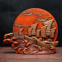 Smooth sailing old objects Four Treasures Hui ink Anhui old ink block ink bar pine smoke ink