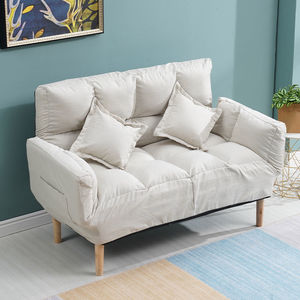 小户型沙发懒人沙发客厅卧室网红可爱折叠双人简易沙发床椅两用