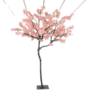 樱花树桃花许愿树可订做春节商城超市橱窗设计装饰花树