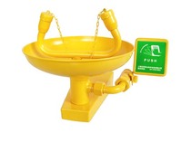  TL6640-A Carbon steel Wall-mounted eye washer Emergency wall-mounted eye washer Factory inspection eye washer