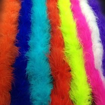 Cartoon bouquet packaging material small feather hair strips chicken hair strips feather products feather fire strips