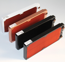 Keruiwo Katyusha 240 full red copper water cooling radiator set radiator heat exchanger liquid cooling radiator