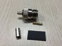Copper plated 50-3 class N-type female N-type threaded bore the crimp fitting N-K3-Y