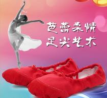 Adult childrens dance shoes soft soled ballet shoes womens body training shoes canvas cat claw shoes yoga shoes