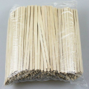 木质咖啡搅拌棒,一次性搅拌勺 星巴克专用调棒 19厘米长300根