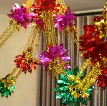 Wedding supplies wedding new wedding room decoration new room ribbon strip pull flower pull happy word wedding decoration set